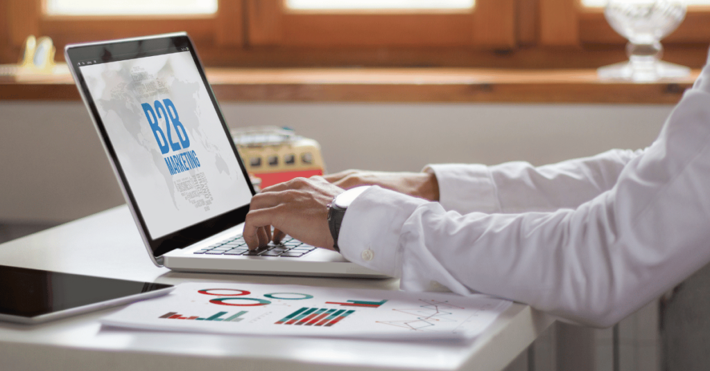 B2B lead nurturing process